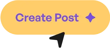 Create post button illustration